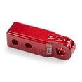 thumbnail image 4 of Factor 55 D-Ring Mount 00020-01 HitchLink 2.0; 2 Inch Receiver Hitch Mount; Rated At 9500 Pounds; Fits 3/4 Inch Screw Pin Shackles/D-Rings; Powder Coated; Red; Aluminum; Without D-Ring; Single, 4 of 4