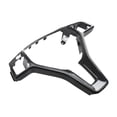 thumbnail image 3 of Cubierta del volante Piezas de reparación de la cubierta del volante Moda y estilo Fibra de carbono negra, 3 of 8