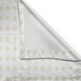 thumbnail image 3 of Ambesonne Retro Kitchen Curtains, Pastel Simple Shapes, 55"x39", Champagne White, 3 of 3