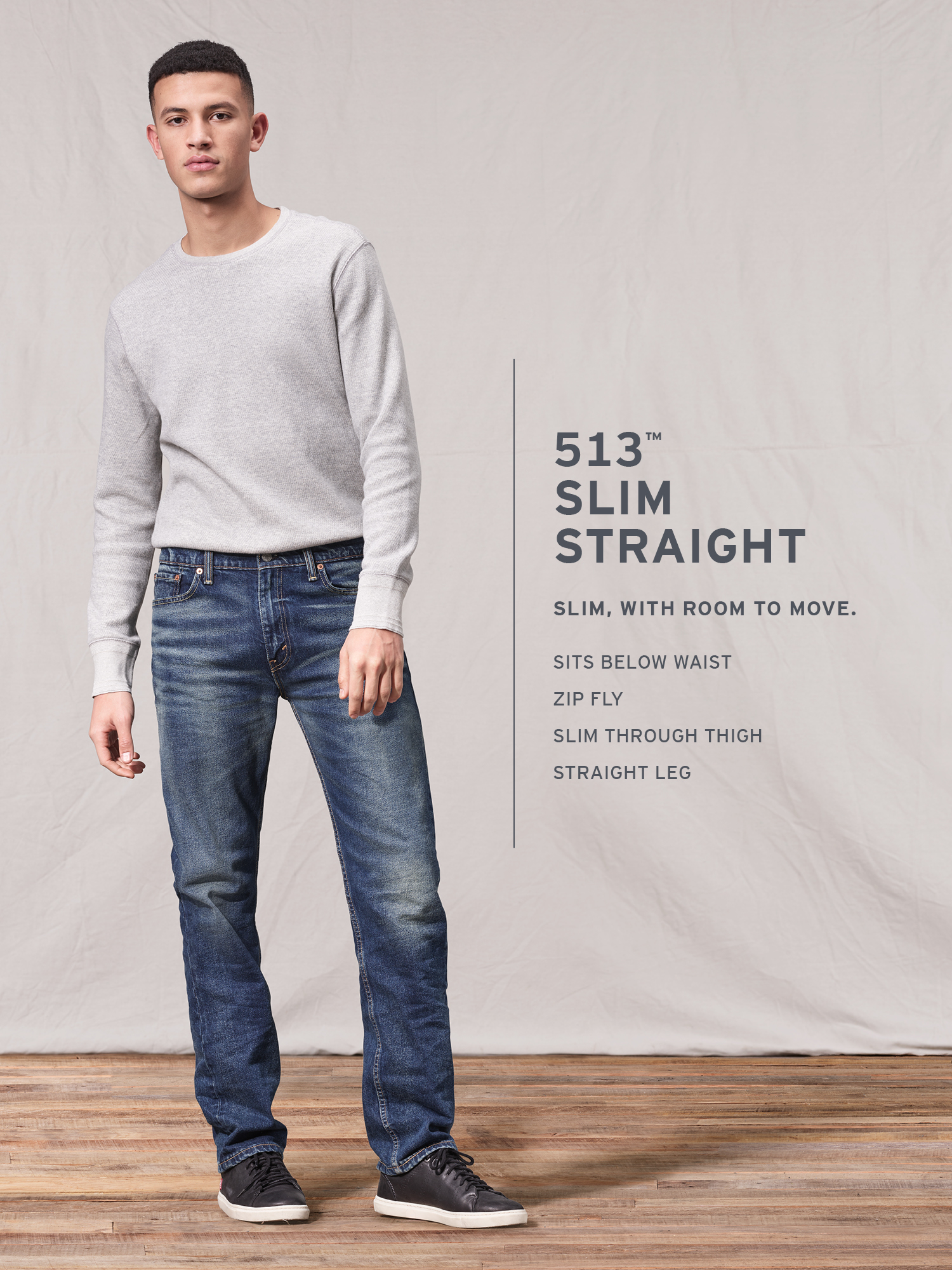 Levi's Men's 513 Slim Straight Fit Jeans - image 5 of 7
