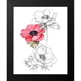 thumbnail image 2 of Parker, Jennifer Paxton 15x18 Black Modern Framed Museum Art Print Titled - Anemone by Number II, 2 of 5
