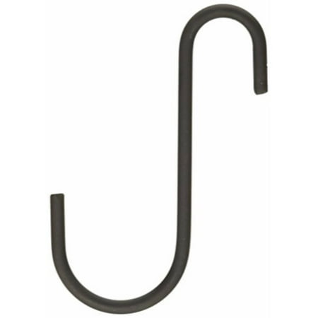 

4 Inch S Hook Black