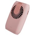thumbnail image 1 of Electric Hanging Neck Mini Fan Home Small Cooler Outdoor Sports Handheld USB Rechargeable with 2000mAh Battery,Pink, 1 of 5