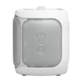 thumbnail image 5 of JBL PartyBox On-The-Go 2 - Portable party speaker with one wireless digital mic, handle and a shoulder strap, Dynamic lightshow, Up to 15 hours playtime, Splash proof & Auracast™ (White), 5 of 14
