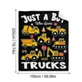 thumbnail image 2 of Flannel Blanket Air Conditioning Blanket Padded Blanket Blanket Nap Blanket For Children, 2 of 3