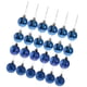 thumbnail image 4 of Paquete de 24 adornos navideños irrompibles para árbol de Navidad Azul, 4 of 8