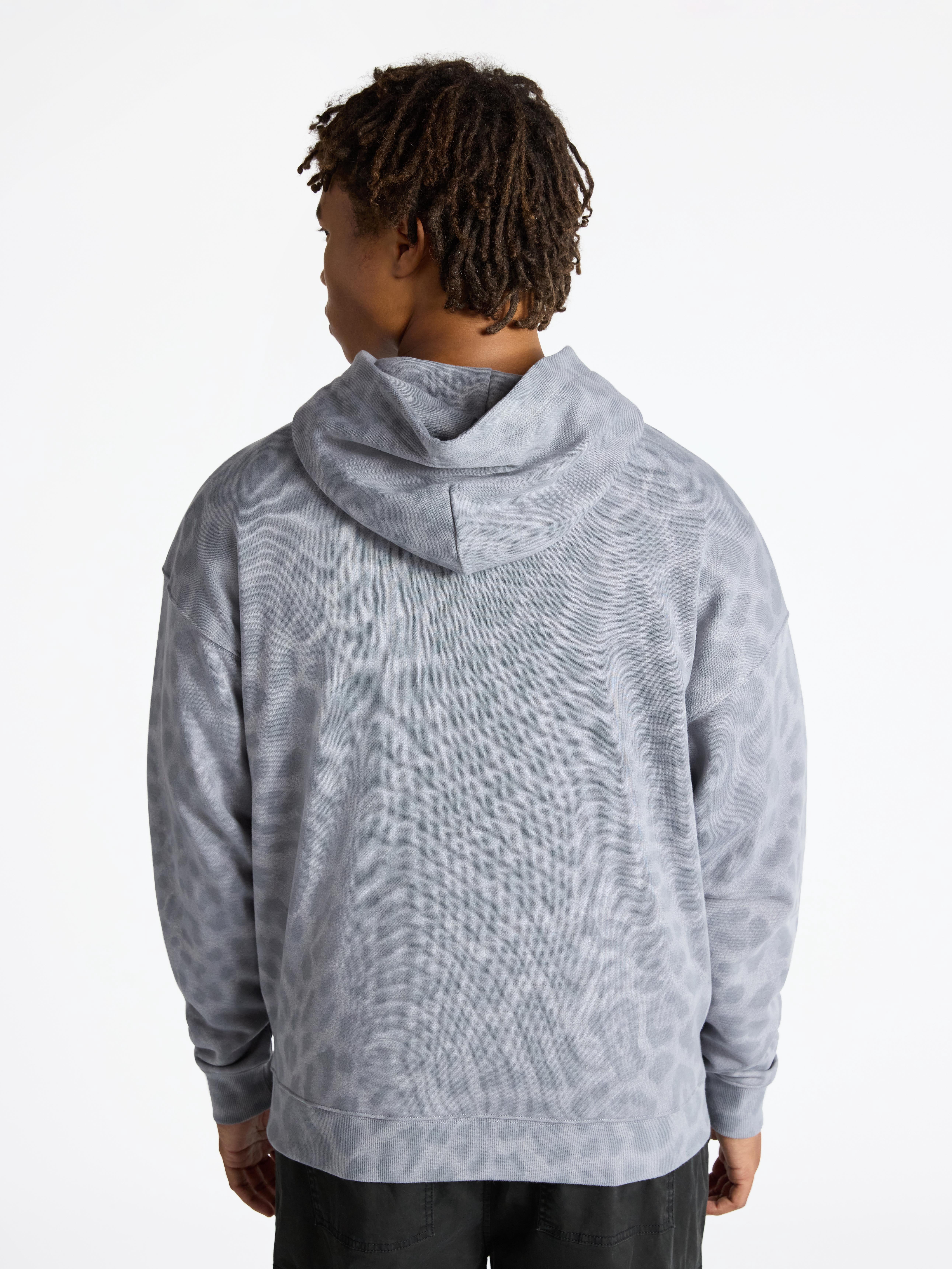 No Boundaries Oversized Hoodie with Long Sleeves, Men's & Big Men's