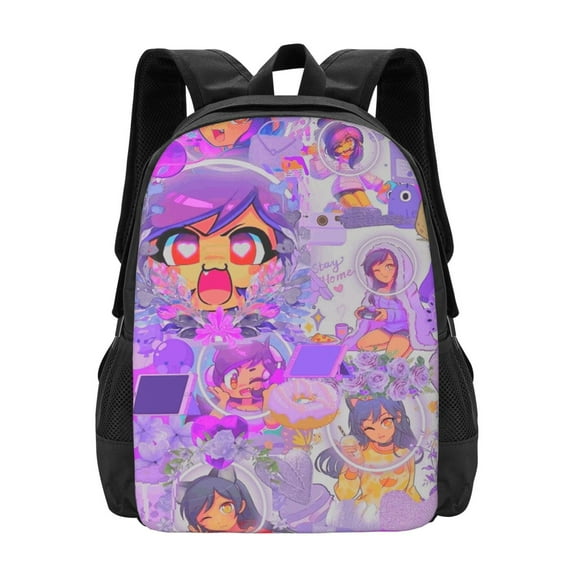 Aphmau Backpack Laptop Backpack for Teen Women men 16.5 Inch Casual Daypack
