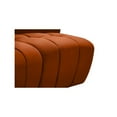 thumbnail image 4 of Meridian Furniture Limitless Cognac Velvet Upholstered Modular 8 Piece Sectional, 4 of 13