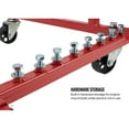 thumbnail image 2 of SBC Rolling Engine Cradle Stand and Engine Storage Seal Up Kit, Fits SBC or BBC, Lightweight Versatile Design for Easy Mounting, Built in Hardware Storage for Easy Mounting, 2 of 8