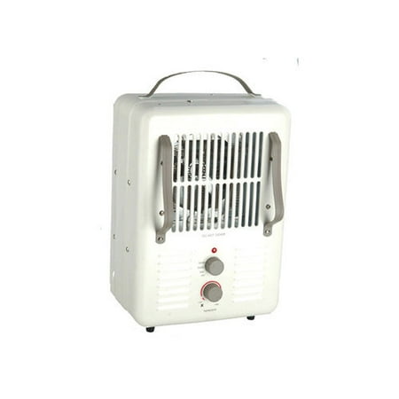World Marketing Milkhouse Style Compact Sapce Space Heater with Grounded Plug