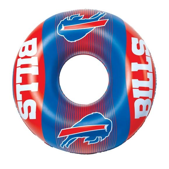 Flotador inflable para piscina BigMouth Buffalo Bills NFL de 36 pulgadas