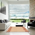 thumbnail image 6 of Ahgly Company Indoor Rectangle Patterned Pastel Orange Area Rugs, 3' x 5', 6 of 6