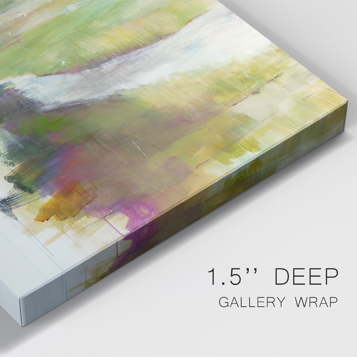 Crossing the Stream Premium Gallery Wrapped Canvas - Ready to Hang