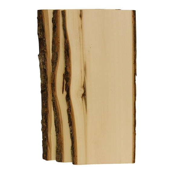 Rustic Basswood - Live Edge Plank 3 Pieces