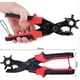 thumbnail image 2 of Leather Hole Punch, Leather Hole Punch With Grinding Handle And 6 Different Dial Hole Sizes, (red), 2 of 5
