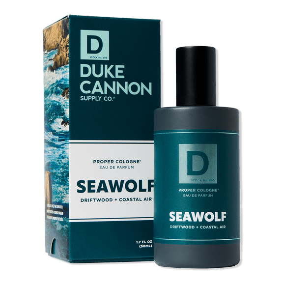 Duke Cannon Supply Co. Proper Cologne - Seawolf - Driftwood   Coastal Air - 1.7 oz