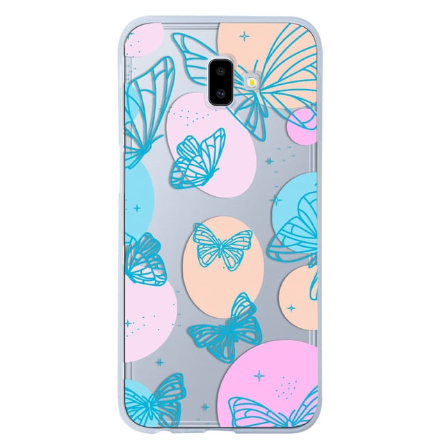 Funda InstaCase para Galaxy J6 Plus Mariposas con Manchas Antigolpes