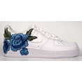 thumbnail image 4 of Ni&ke Air Force 1 Custom Blue Rose Flower Floral White Mens Shoes Mens Womens, 4 of 6