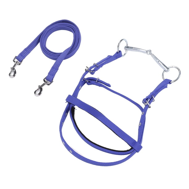 Rienda De Brida De Caballo Ajustable, Nylon, Cuerdas Elásticas, Equipo Ecuestre Rienda Lateral De Caballo, Control Y Comodidad Mejorados Brida De Salto De Brida De Caballo Cabezal