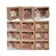 thumbnail image 2 of Bewildely Paquete de 9 cajas de regalo de Navidad, papel Kraft, decoración de ventanas, galletas, embalaje, Papá Noel, regalos de Año Nuevo, Kits de decoración para fiestas, 2 of 6