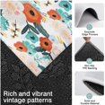 thumbnail image 3 of Pioneer Flower Floral Print Pattern Kitchen Rugs Sets Of 3,Kitchen Runner Rugs Non Skid Washable,Decorative Kitchen Floor Mats for Kitchen,Sink,Laundry,17"x30"+ 17"x47" + 17"x59", 3 of 6