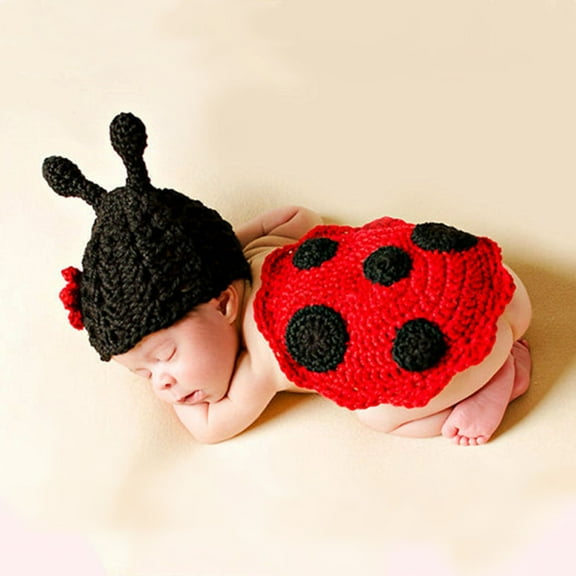 JDEFEG New Mom Gift Basket Baby Cute Knit Crochet Clothes Photo Photography Props Baseball Baby Boy Hat Baby Products Baby Registry Search Red One Size