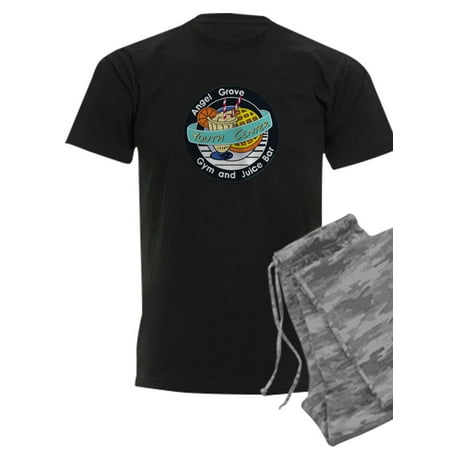 

CafePress - Power Rangers Angel Grove Gym And J - Men s Dark Pajamas