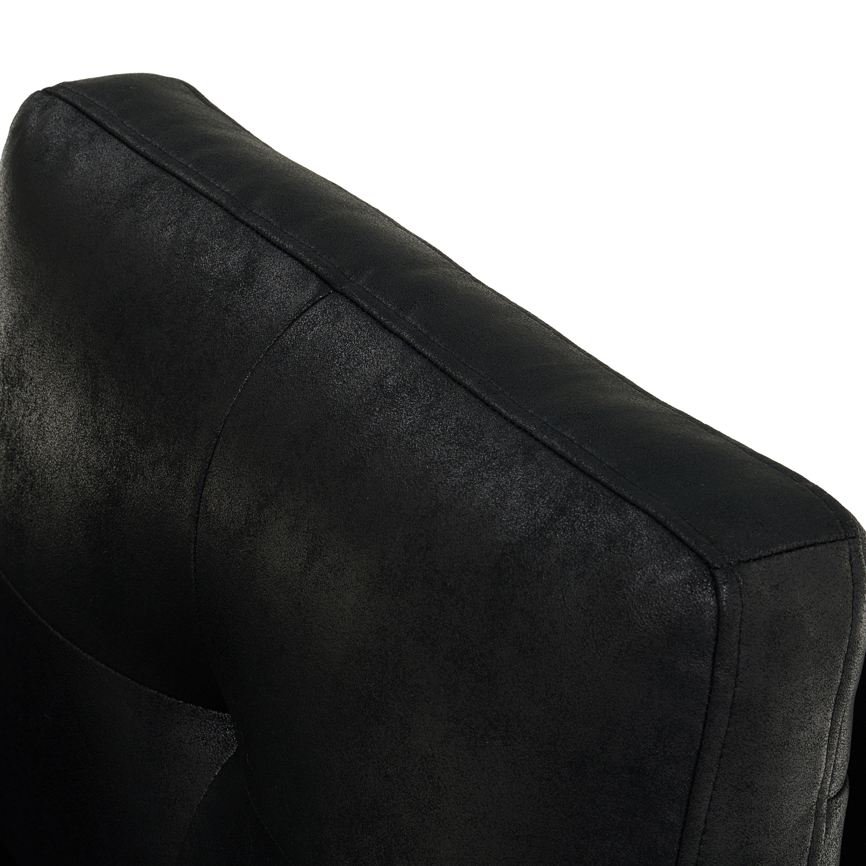 MOONMISS 360° Swivel Accent Chair with Point-Tufted Back & Textured, Upholstery Square Arm Armchair with Metal Pedestal Base, Soft Pillows for Living Room, Bedroom