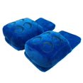 thumbnail image 6 of Modlines Men's/Boy's Building Block House Slippers, Scuff, Blue, Large (10-11), 6 of 6