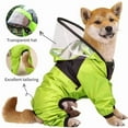 thumbnail image 4 of Pet Dog Raincoat The Dog Face Pet Clothes Jumpsuit Waterproof Dog Jacket Dogs Water Resistant Clothes for Dogs Pet Coat, 4 of 9