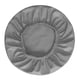 thumbnail image 4 of Funda para silla de taburete redondo, fundas de asiento, PU, lavable, antideslizante, impermeable, funda de cojín, repuesto para oficina Gris BLESIY Funda de asiento redonda, 4 of 8