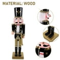 thumbnail image 4 of Gymnture Gold Black Nutcracker Soldier Xmas Decoration Gift, 4 of 10