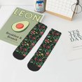 thumbnail image 7 of Naloa Mexican Flower 1 Ankle Socks for Women Non Slip Socks No Show Socks Classic Low Cut Casual Socks Casual Socks, 7 of 7