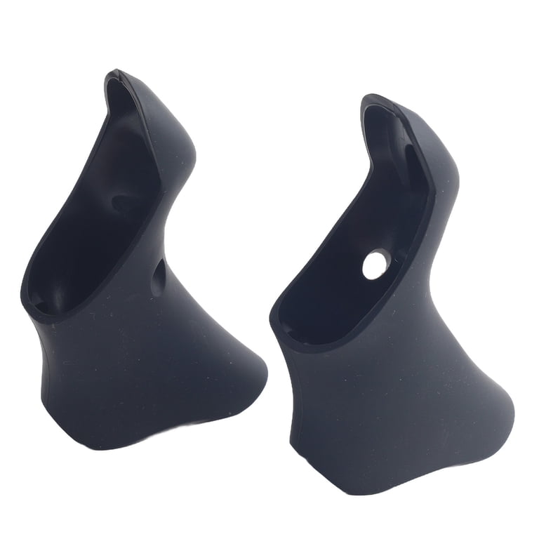 Siliconen Remhendelhoezen Voor Shimano ST-5600/5601/6600 – Antislip, Zwart, Set Van 2
