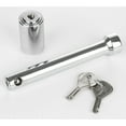 thumbnail image 5 of Reese Towpower 7070700 Trailer Hitch Lock, Fits 2-1/2 Inch Square Receiver, 5/8 Inch Pin Diameter, Professional, Chrome, 5 of 8