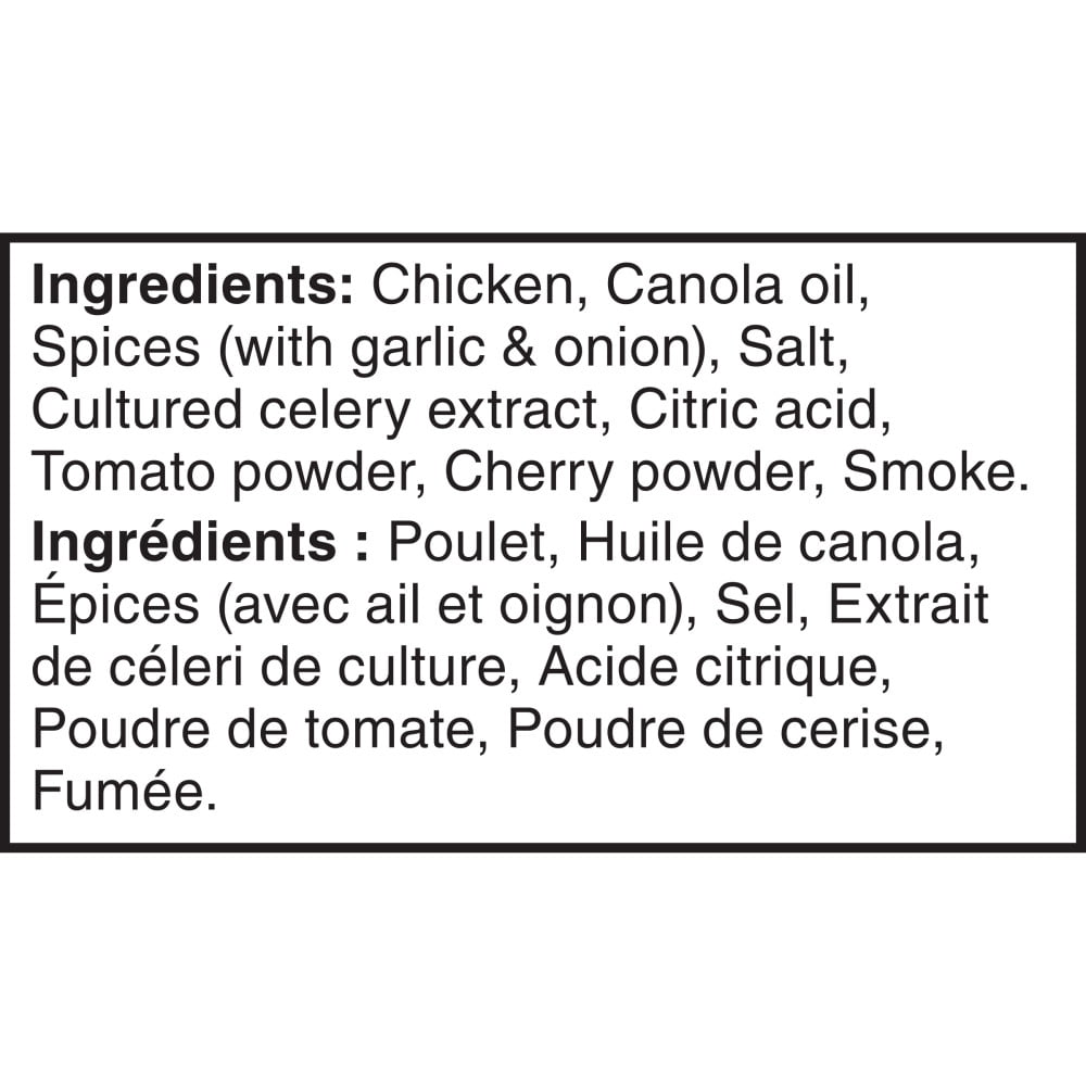 Maple Leaf Mighty Protein BBQ Chicken Sticks
