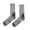 Grey, variant on CNEJRHG Mens Womens Rib Knitted Crew Socks Breathable Cushioned Thick Socks for Outdoor Sports Thermal Daily Wear 1 Pair Mid Calf Socks, Size 6-10 Dark Gray