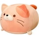 thumbnail image 1 of Almohada de felpa con forma de animal de peluche HUOGUO para gatos, muy suave (rosa, S), 1 of 5