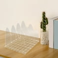 thumbnail image 6 of WEUVEB Clear Adjustable Plastic Shelf Dividers for Home and Office Organization, Space-Saving Storage Solution, 6 of 8