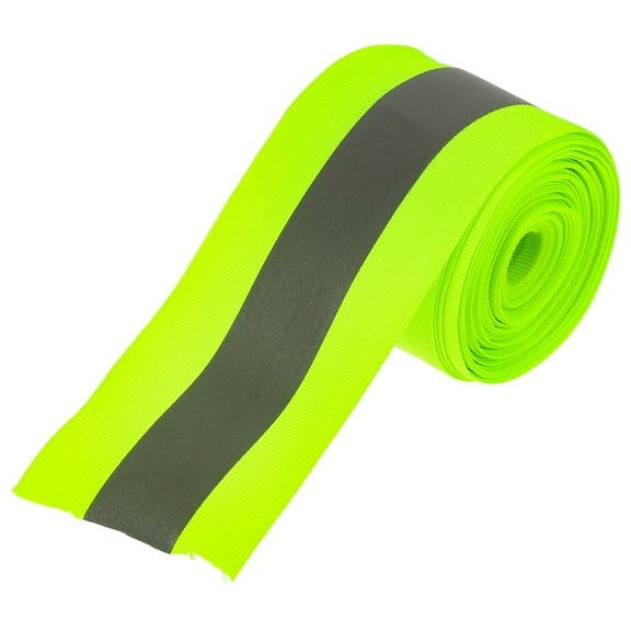 Himition 1 Roll Fabric Tape High Visibility Reflective Tape Warning Caution Tape For Party