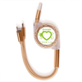 thumbnail image 1 of Motivo del amor Cable de carga telescópico múltiples USB tres en uno, 1 of 3
