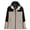 Rose Gold, variant on BODOAO Women's Color Block Zip Up Long Sleeve Tops, Lightweight Hooded Jackets for Women, Casual Windbreaker Coats for Outdoor Hiking, Travel, and Fall Beige L