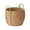 A, variant on Home Decor Woven Seagrass Basket with Handles for Flower Arrangement Storage, Handmade Natural Rattan Style Basket for Farmhouse Decor, Decorative Carrying Basket for Picnic Plant Display