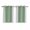 Sage green gray, variant on Lake Blue Stripes Kitchen Curtains Small Short 39 Inch Length, Minimalist Abstract Vertical Lines Grommet Top Bedroom Living Room Curtains, Light Filtering Cafe Curtain Drapes 2 Panels Set 55''x39''