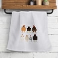 thumbnail image 2 of OHSUL Cute Cartoon Chickens Highly Absorbent Kitchen Towels Dish Towels Dish Cloth,Funny Chicken Hand Towels Tea Towel for Bathroom Kitchen Decor,Chicken Lovers Farm Girls Women Gifts, 2 of 6