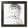thumbnail image 2 of ArtToFrames 17" x 17" Honors Black with Gold Picture Frame, 17x17 inch Black Wood Poster Frame (WOM-5158),  Pack, 2 of 7