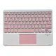 thumbnail image 1 of style2 Teclado Bluetooth inalámbrico ultradelgado con panel táctil: teclado universal recargable para dispositivos Ipad Ios Android Windows, 1 of 2