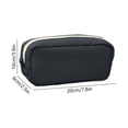 thumbnail image 3 of Solid Color Squares Pencil Case Simples Large Capacity Stationery Organizer Pen Bag For Students Office School Supplies Minimalists Designs, 3 of 7