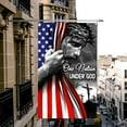 thumbnail image 6 of One Nation Under God Jesus Flag 3x5 Ft American Flag With Jesus Christ On It Flag Double Sided Mirror Printing for House Yard Outdoor Christian God Patriotic Flag Banner Decor - Unique Holiday Gift, 6 of 6